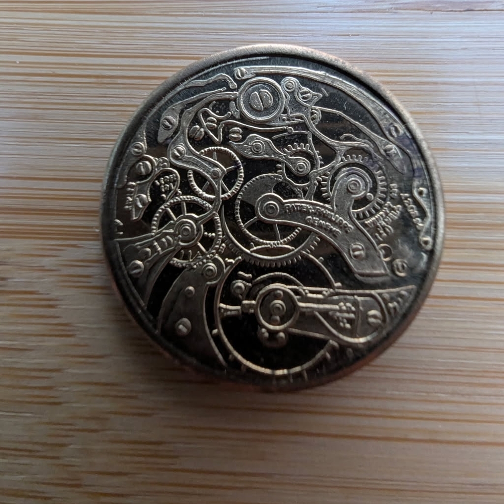 Patek Philippe Gold Mechanical Movement Medallion... COIN - Picture 3 of 12